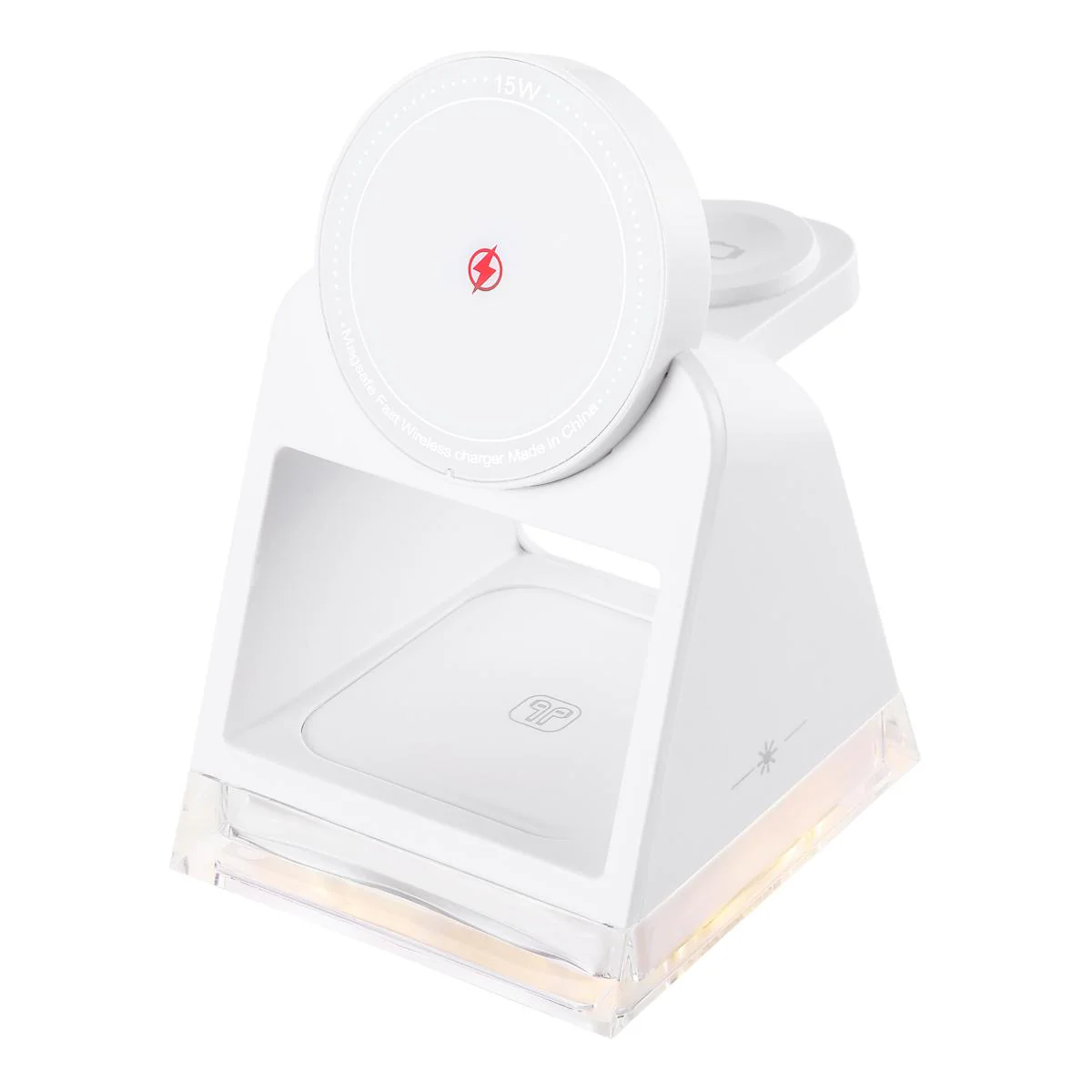 Griffin Tripower Station Max - 3-in-1 Wireless Charging Station with Nightlight - Image 7