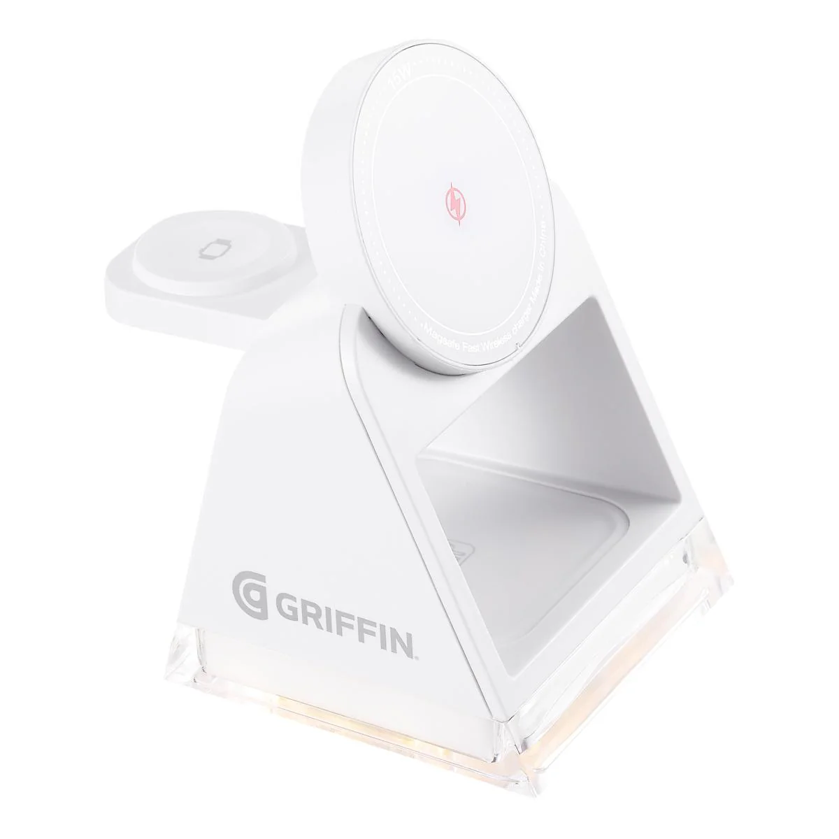 Griffin Tripower Station Max - 3-in-1 Wireless Charging Station with Nightlight - Image 8
