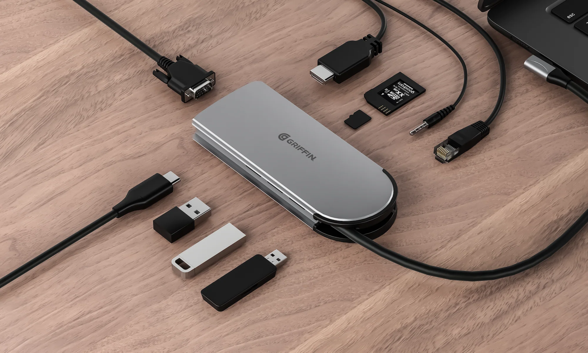 Griffin 10-IN-1 4K USB-C Hub - Image 10