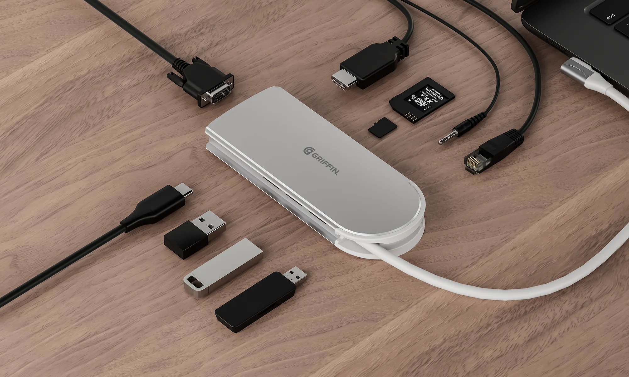Griffin 10-IN-1 4K USB-C Hub - Image 4