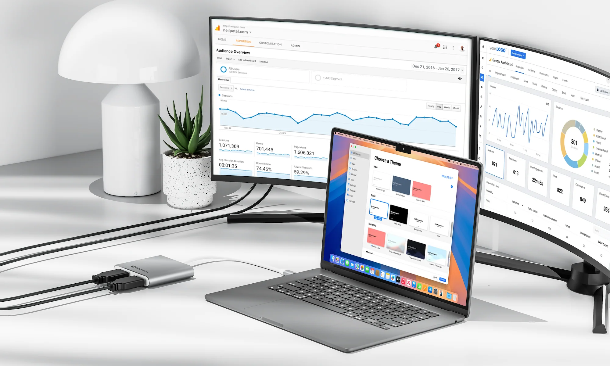 Griffin 4-IN-1 4K USB-C Hub - Image 9