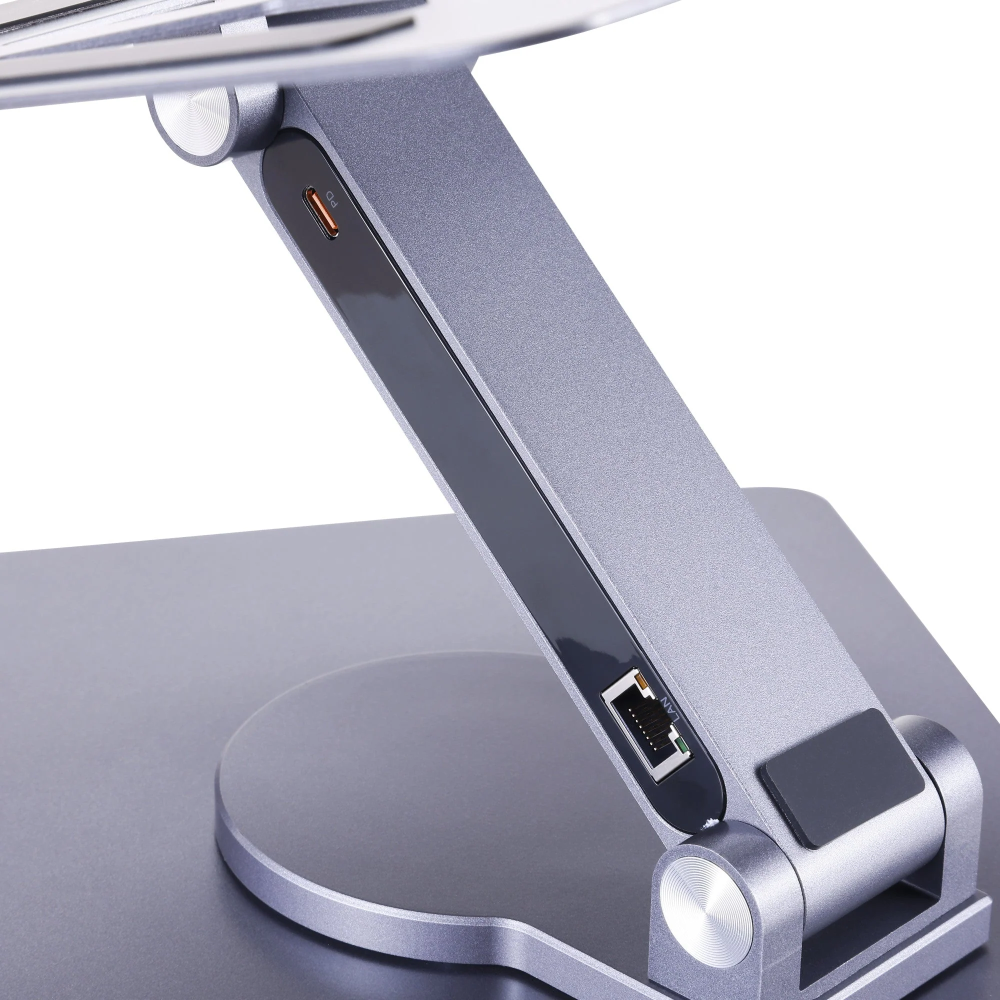 Griffin The Rotator Laptop Stand with Built-in 6-in-1 USB-C Hub - Image 3