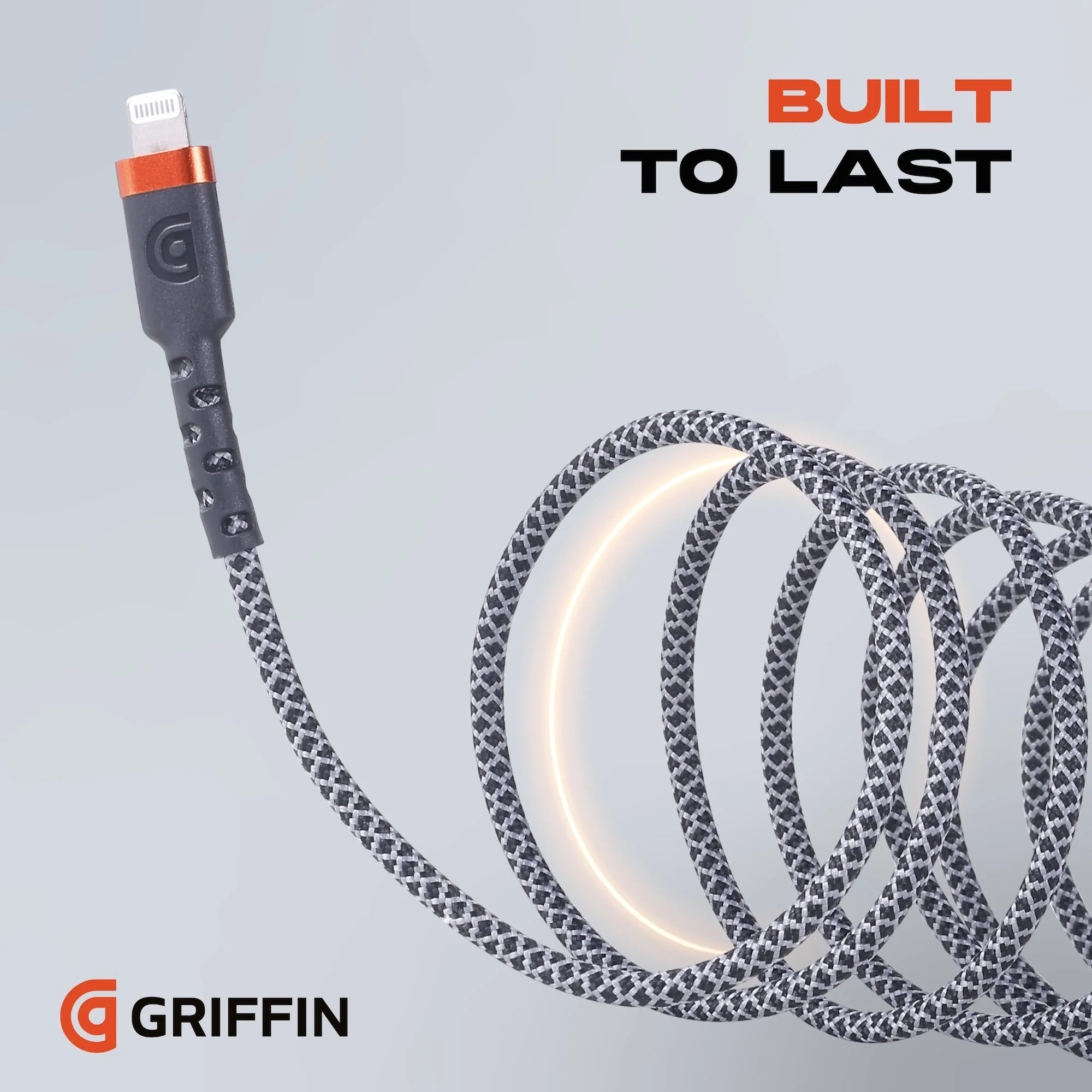Griffin 6' Ultra Durable Lightning USB-C Charge/Sync Cable - Image 6
