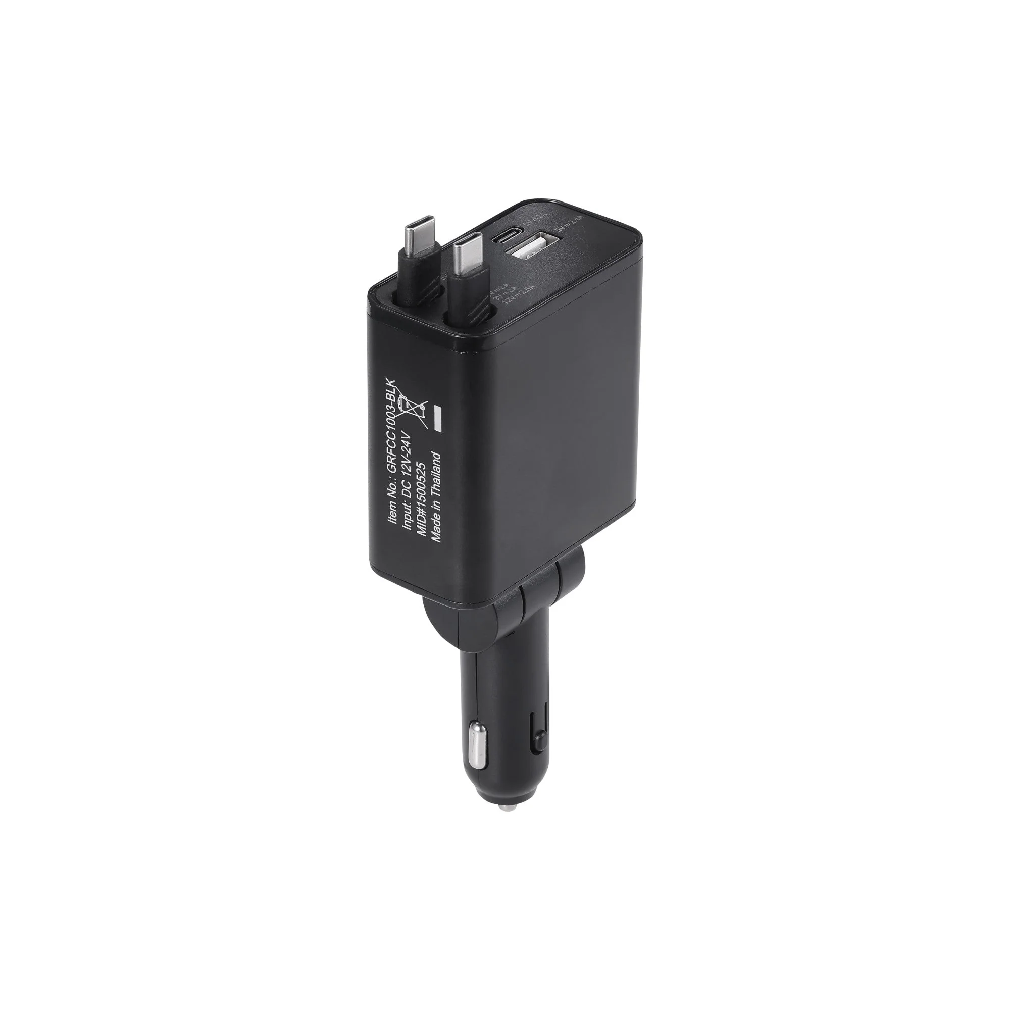 Griffin PowerJolt 45W 4-in-1 Travel Car Charger - Image 4