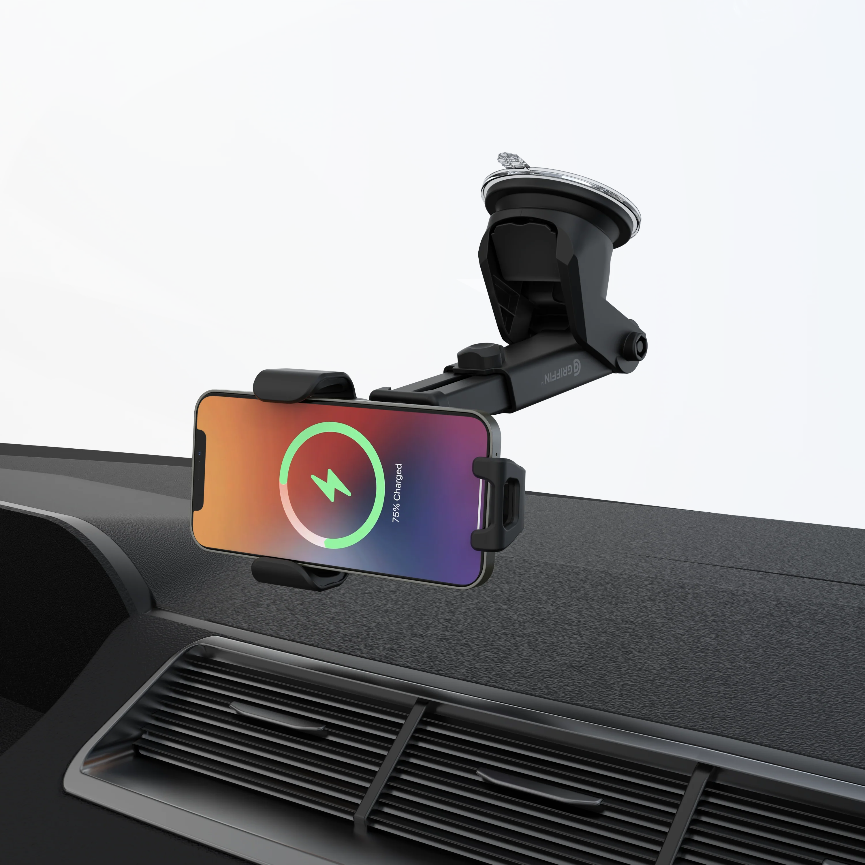 Griffin Wireless Charging Dash/Window Clamp Mount - Image 3