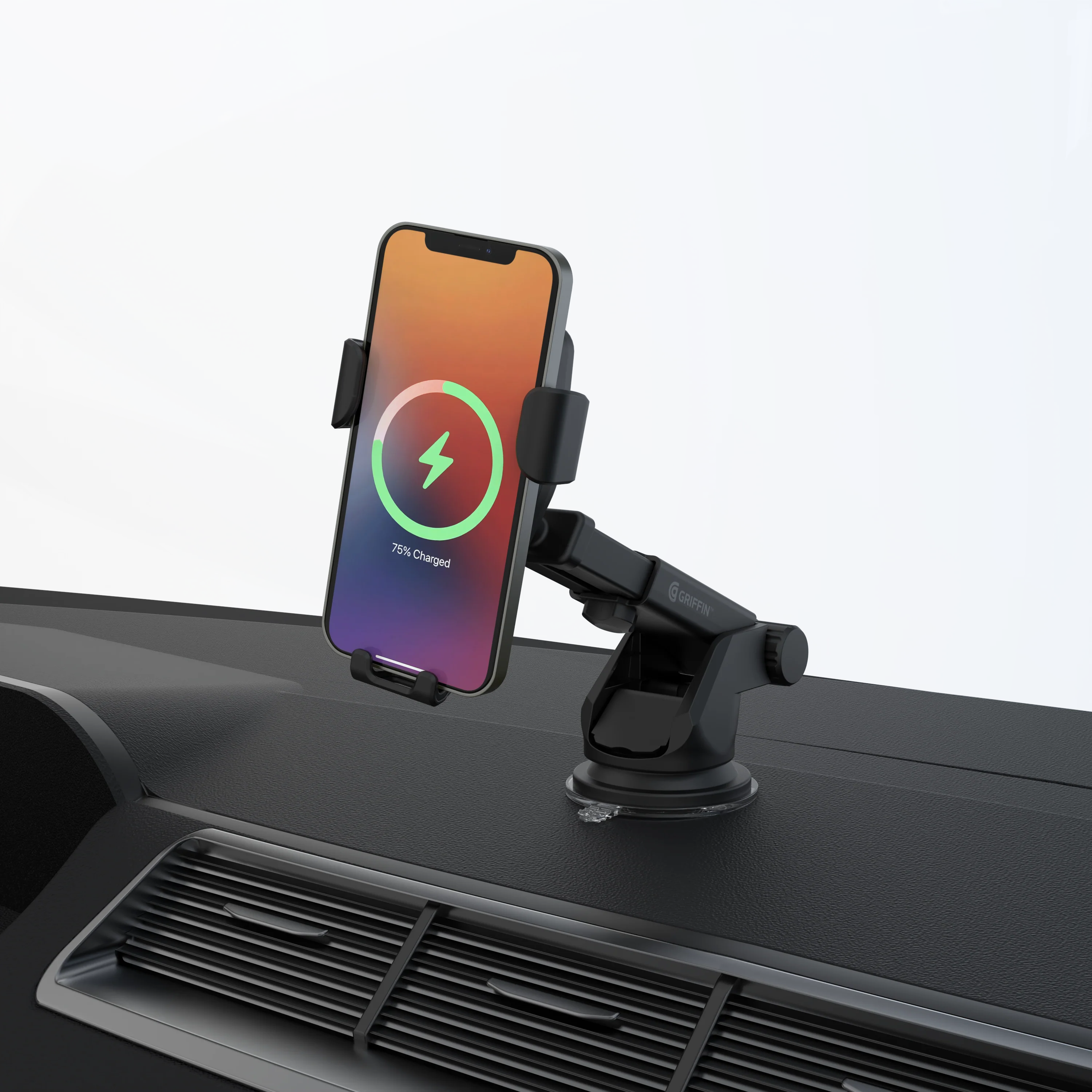 Griffin Wireless Charging Dash/Window Clamp Mount - Image 4