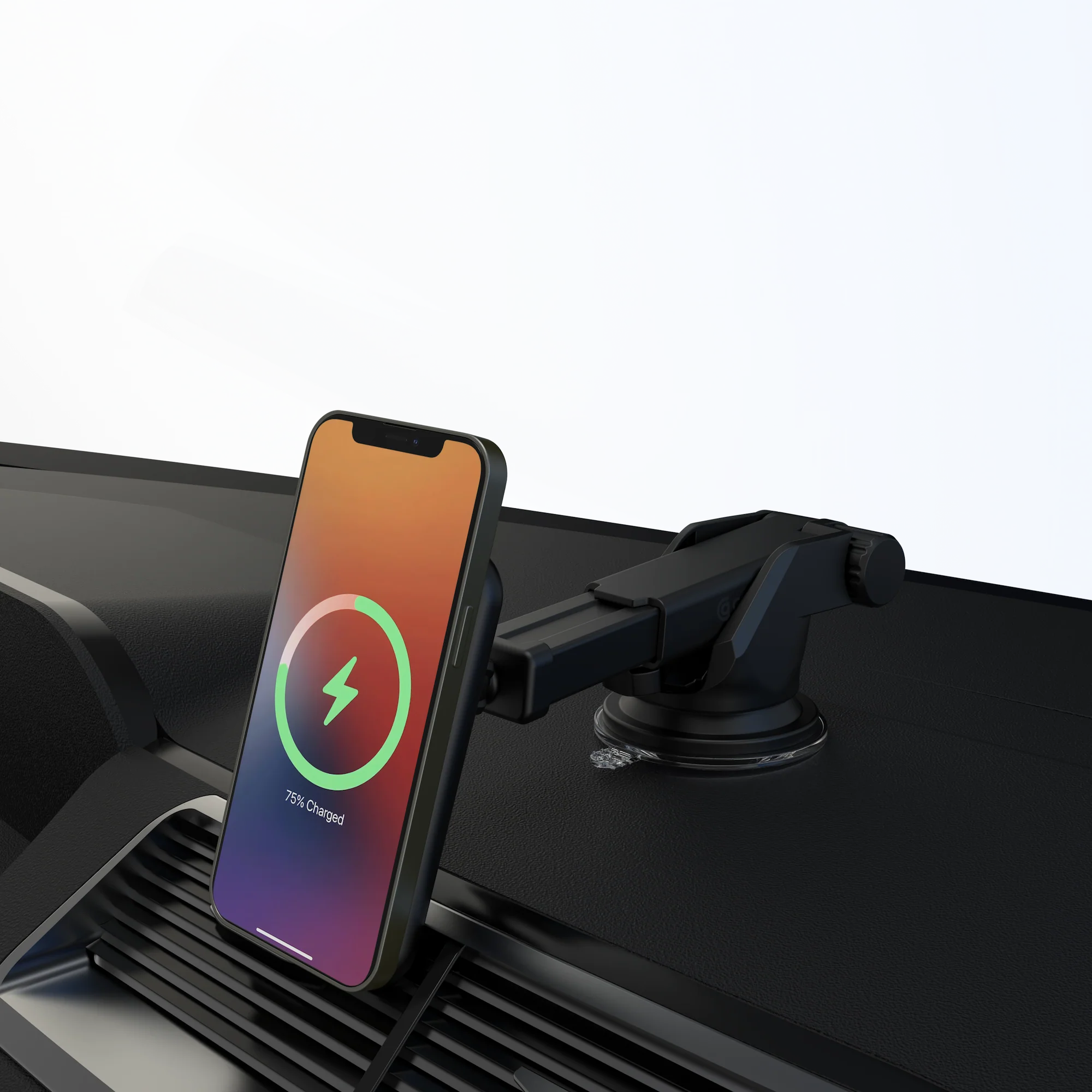 Griffin Magnetic Wireless Charging Dash/Window Mount - Image 3