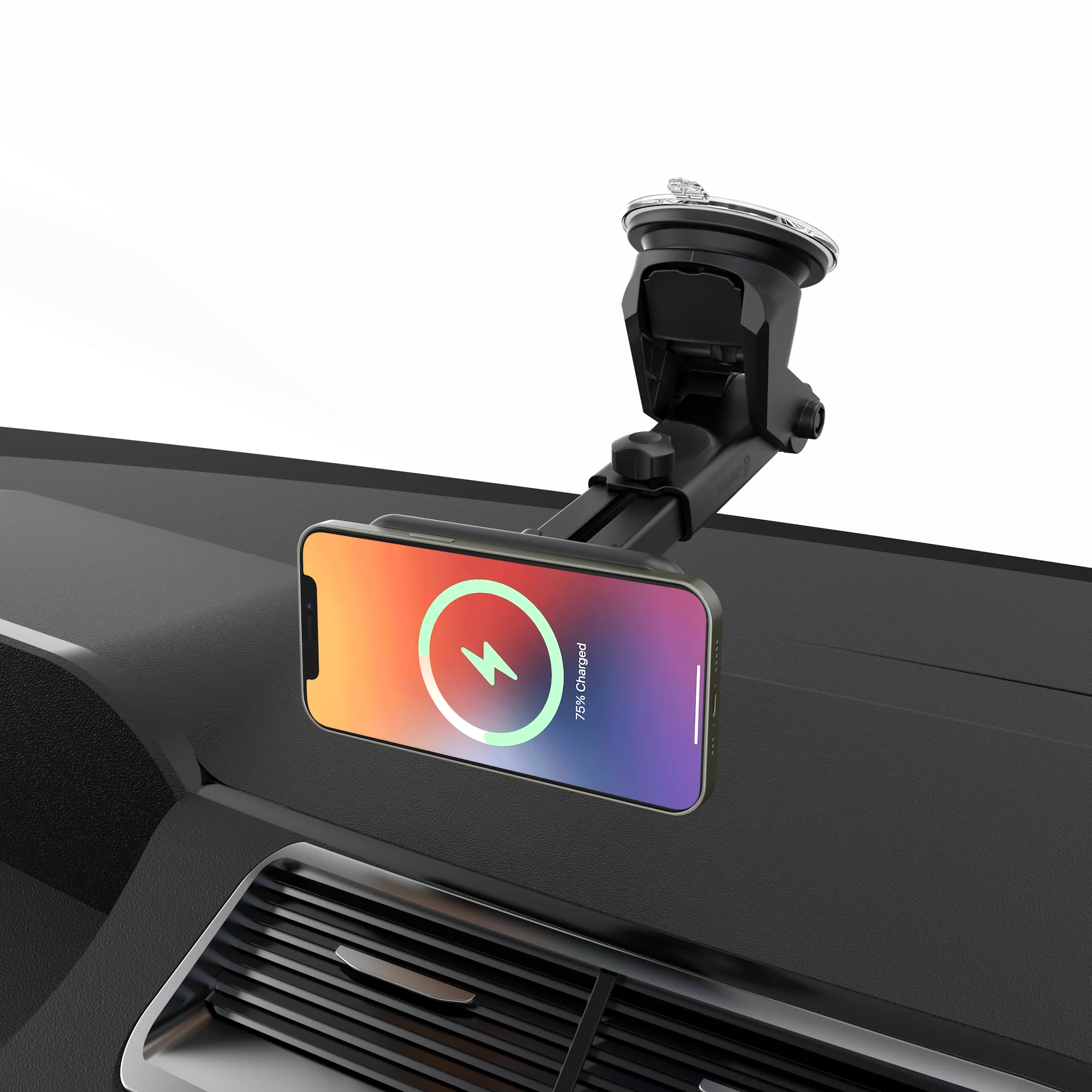 Griffin Magnetic Wireless Charging Dash/Window Mount - Image 5