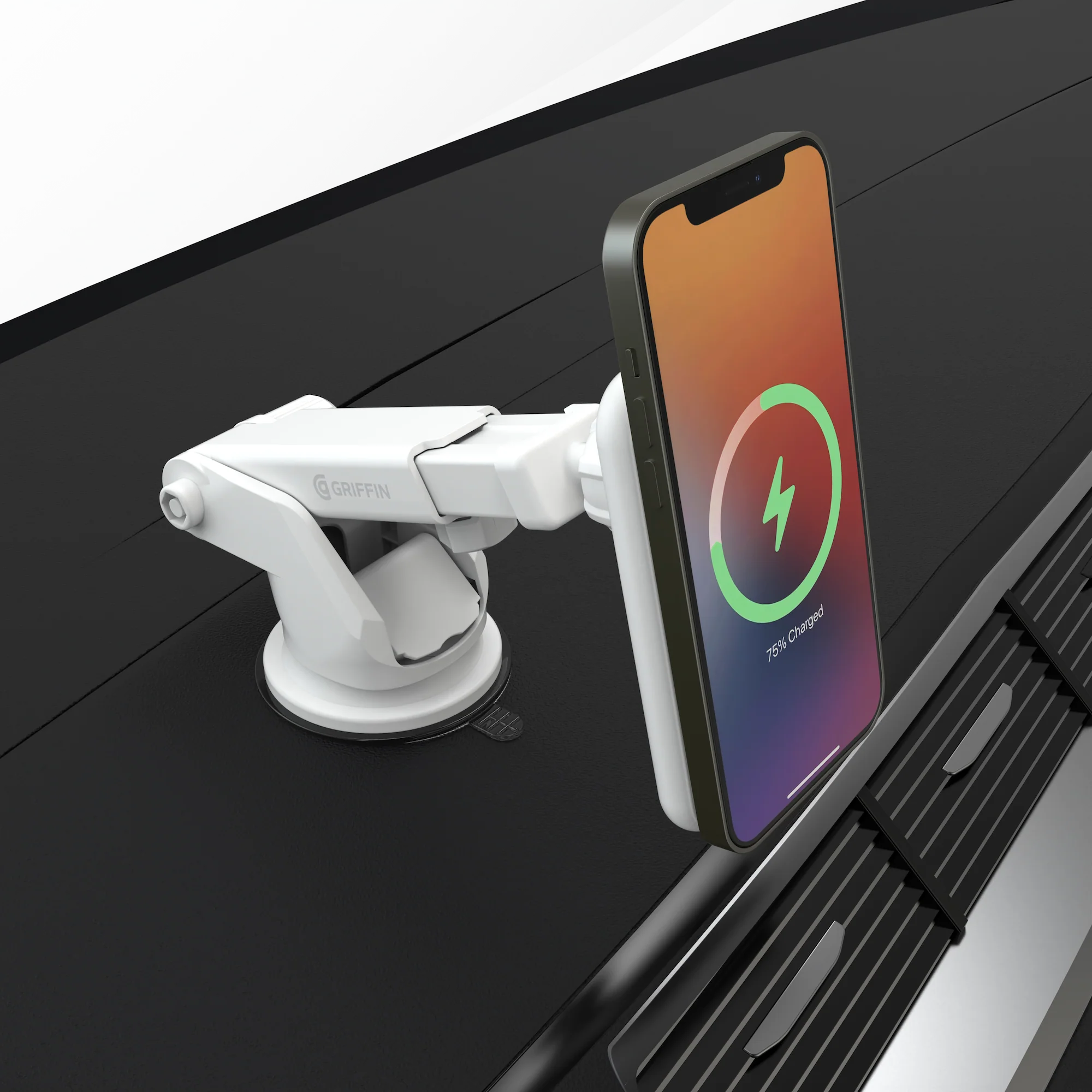 Griffin Magnetic Wireless Charging Dash/Window Mount - Image 9