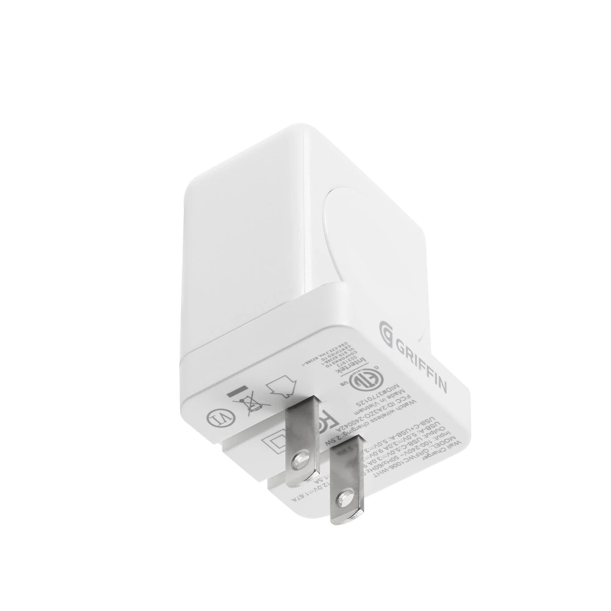 Griffin PowerBlock 20W Wall Charger with Smartwatch Charger - Image 8
