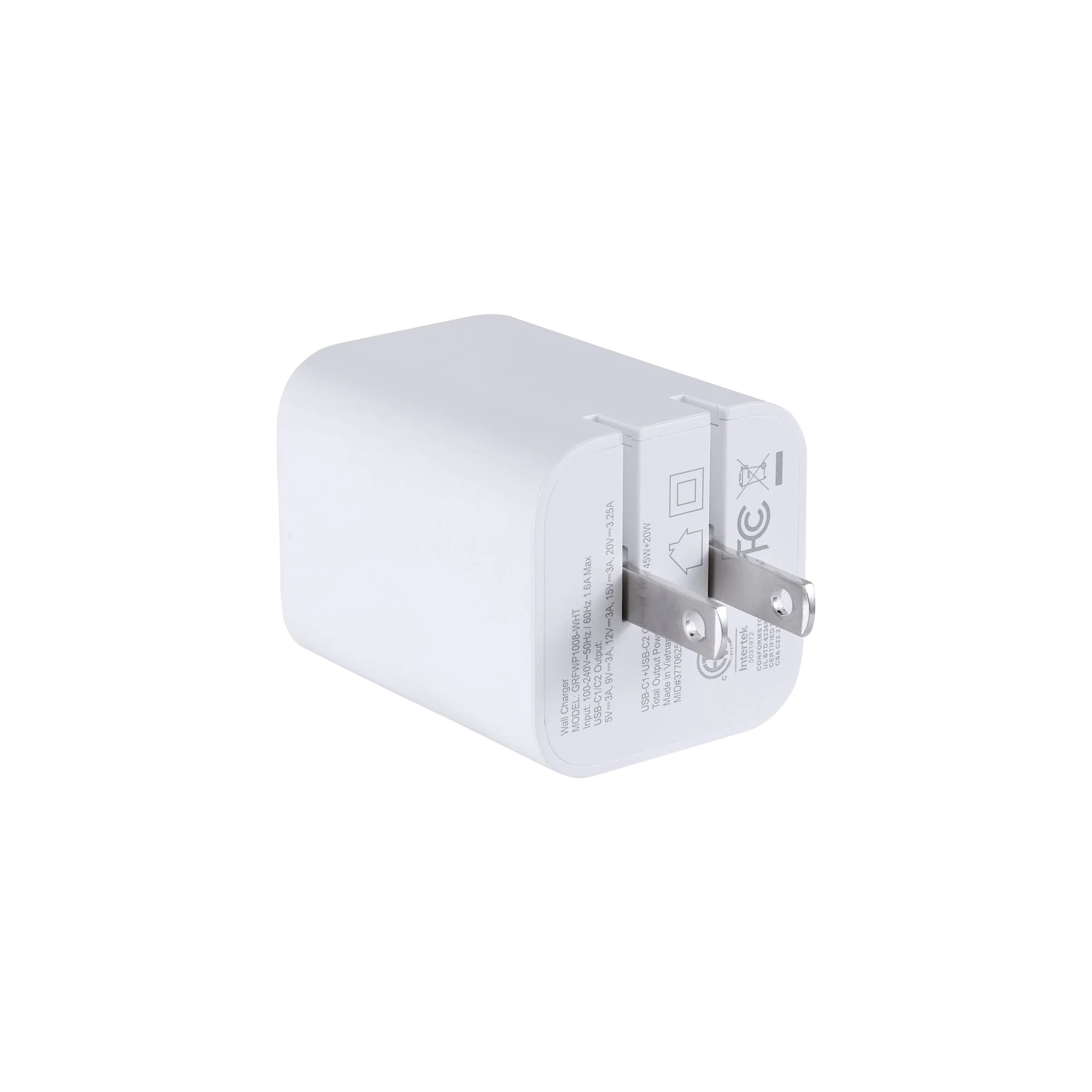 Griffin PowerBlock 65W Dual USB-C Wall Charger - Image 4