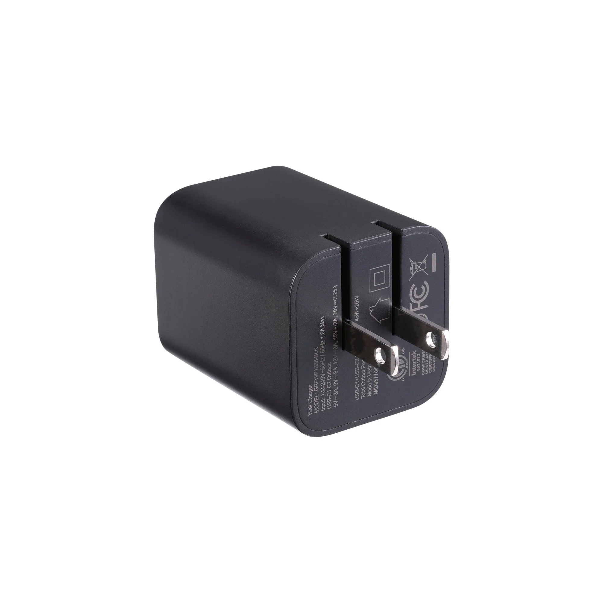 Griffin PowerBlock 65W Dual USB-C Wall Charger - Image 8