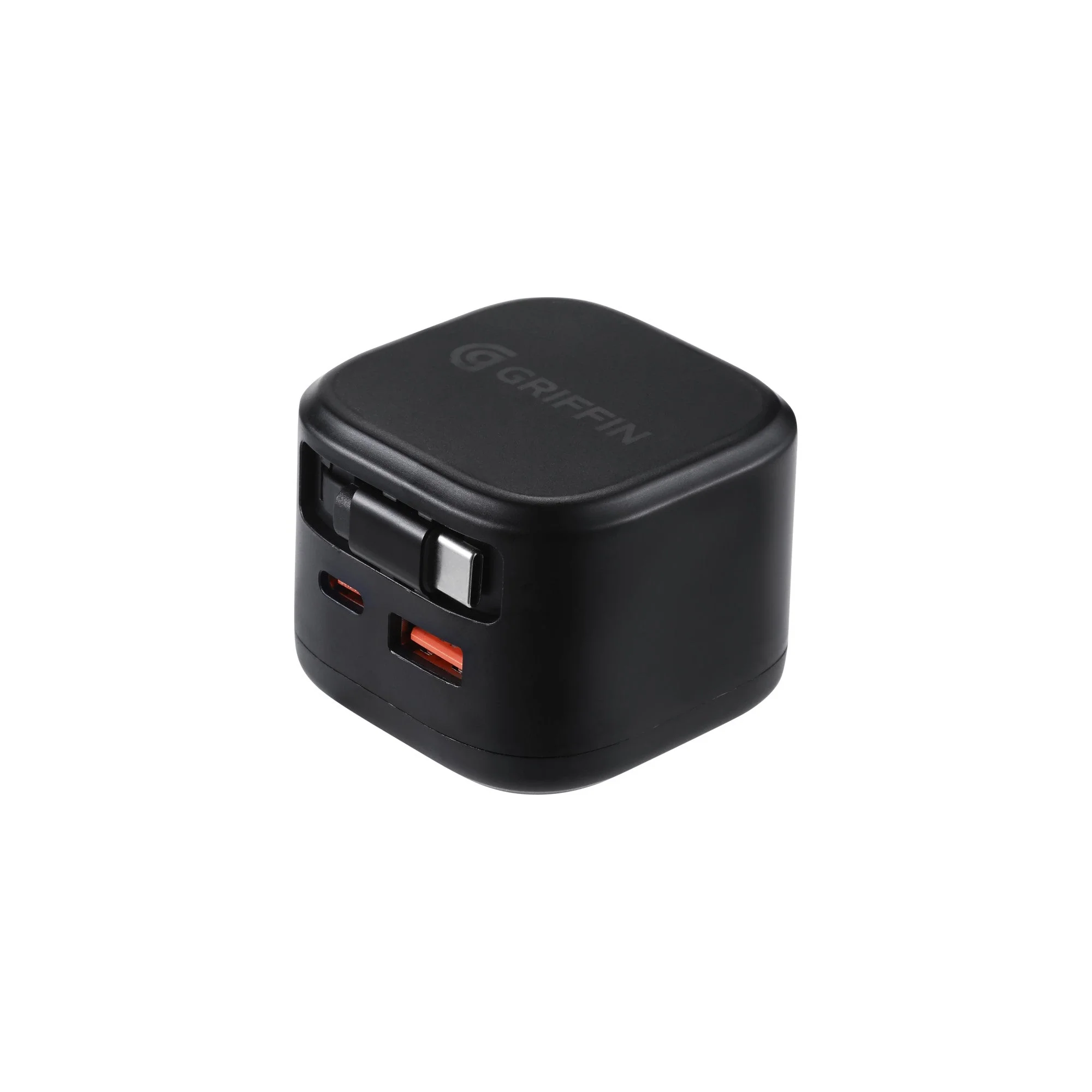 Griffin 35W Wall Charger with Retractable USB-C Cable - Image 2