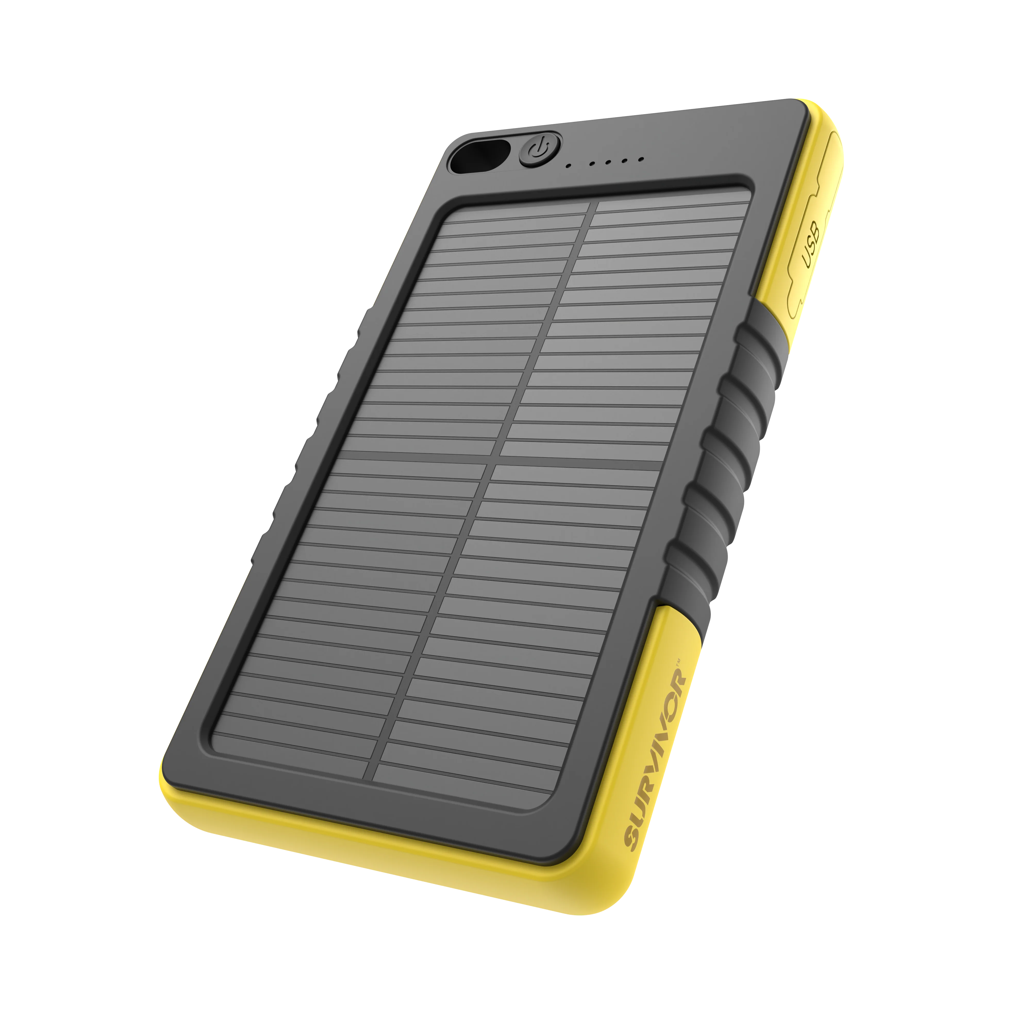Survivor 6000mAh Rugged Solar Power Bank