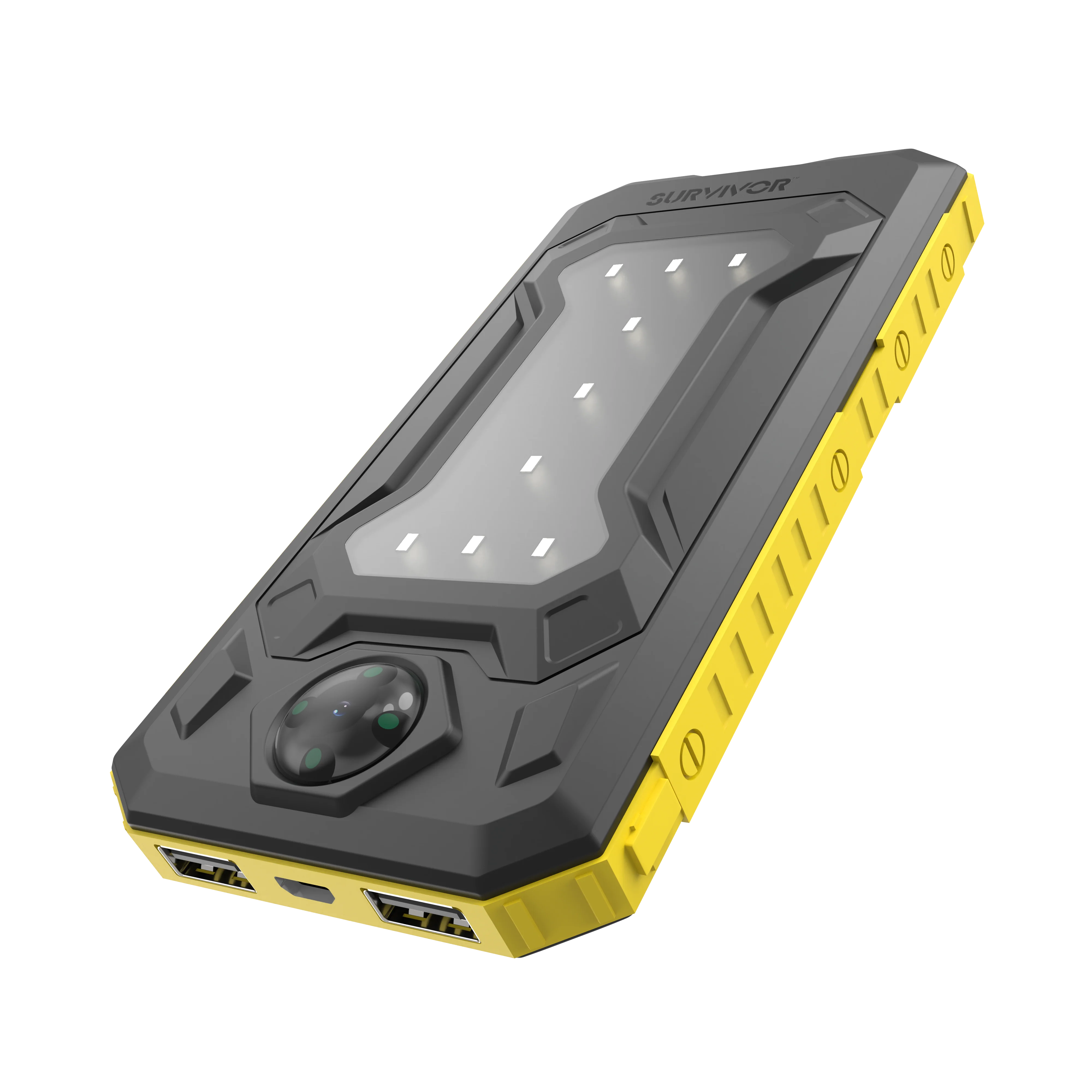 Survivor 10000mAh Rugged Solar Power Bank
