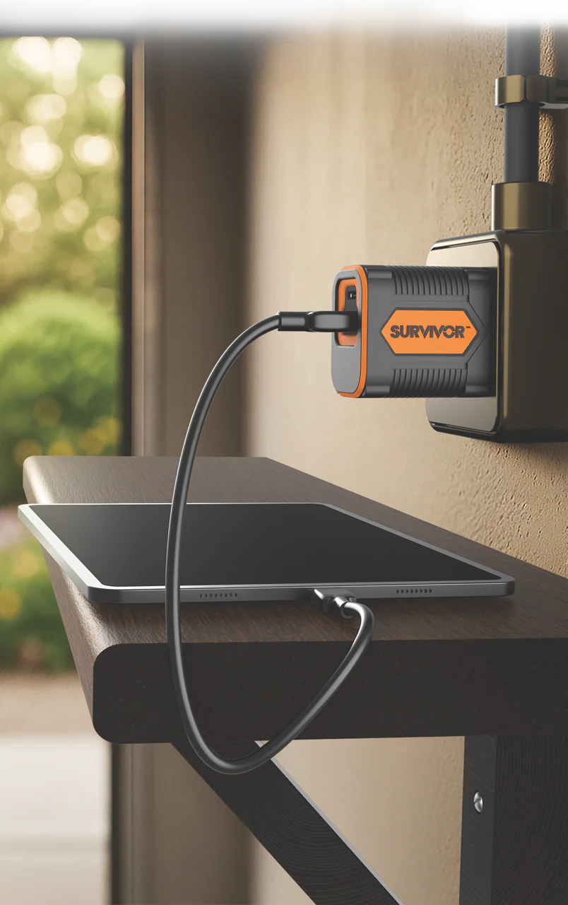 Survivor 20W Dual USB Wall Charger - Image 11