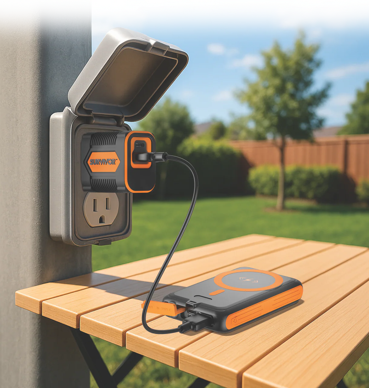 Survivor 20W Dual USB Wall Charger - Image 12