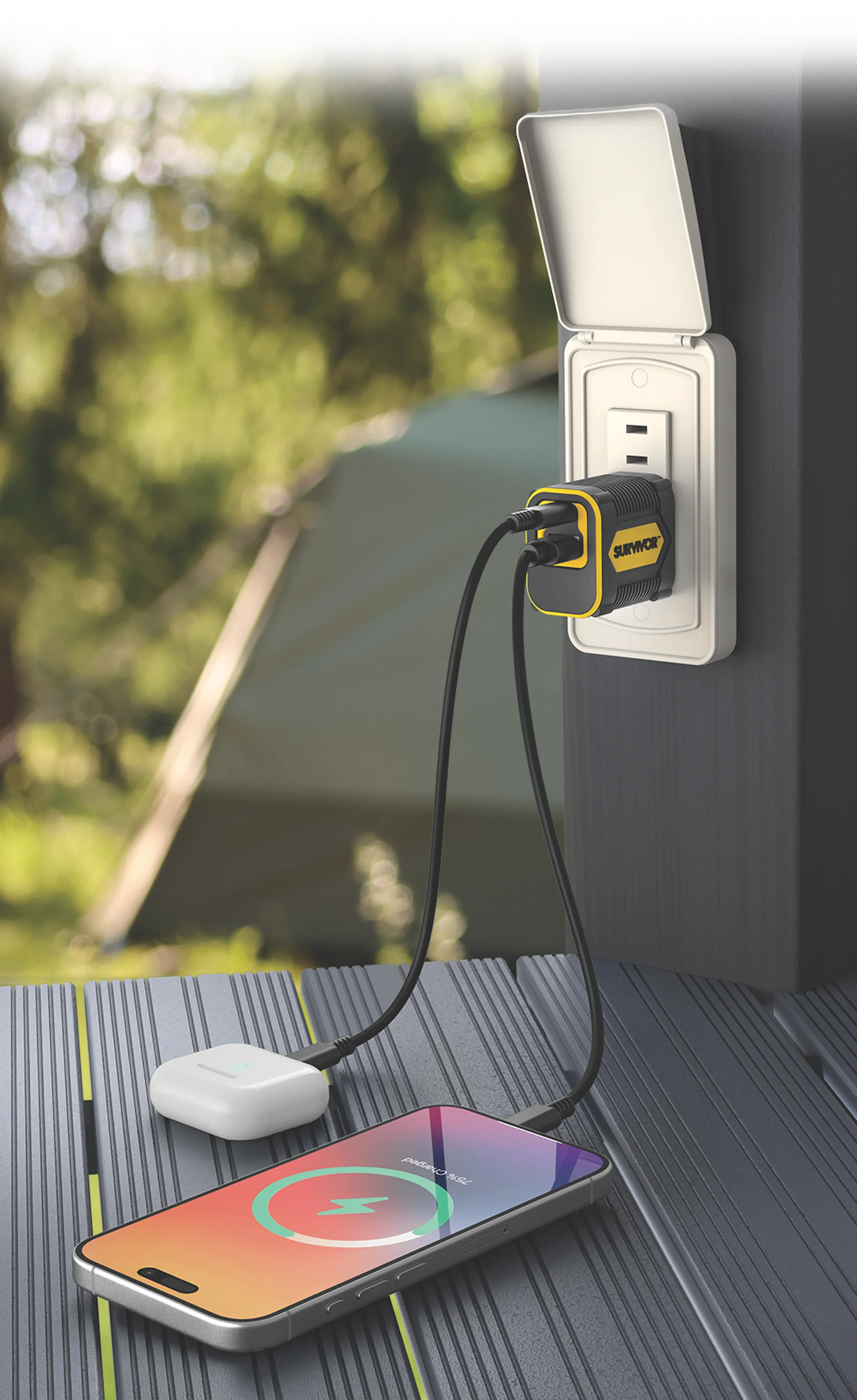 Survivor 20W Dual USB Wall Charger - Image 5